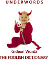 The Foolish Dictionary, by Gideon Wurdz